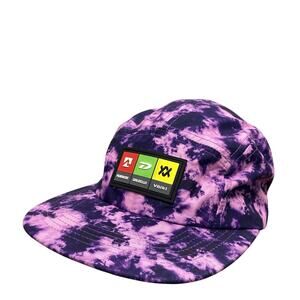 Marker Dalbello Volkl Skis Logo Purple Tie Dye Snapback Baseball Cap Skiing‎ Hat